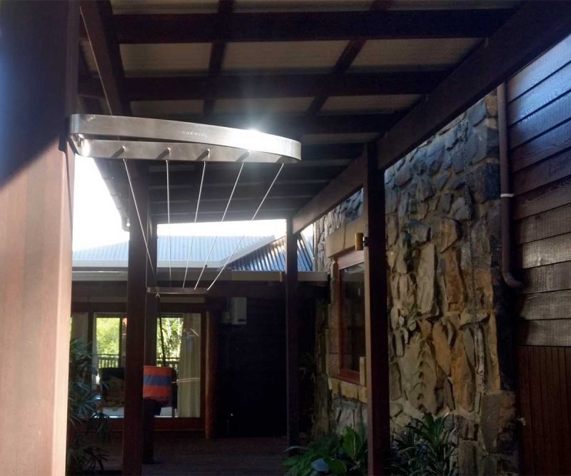 Adjustable Folding Clothesline for Posts & Fence Mounts