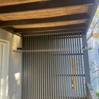 Corner Clothesline Post to Wall - Image 5